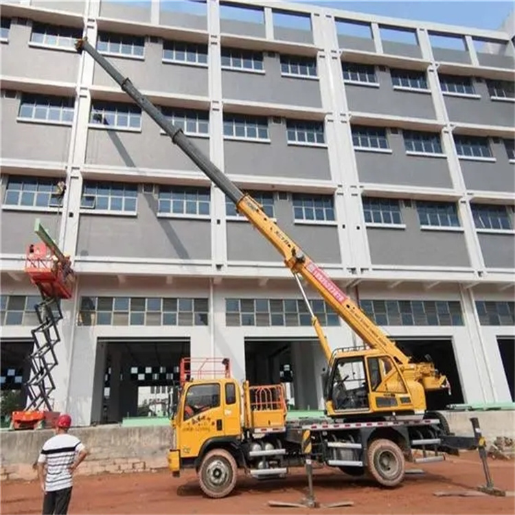 康保高楼层玻璃吊装